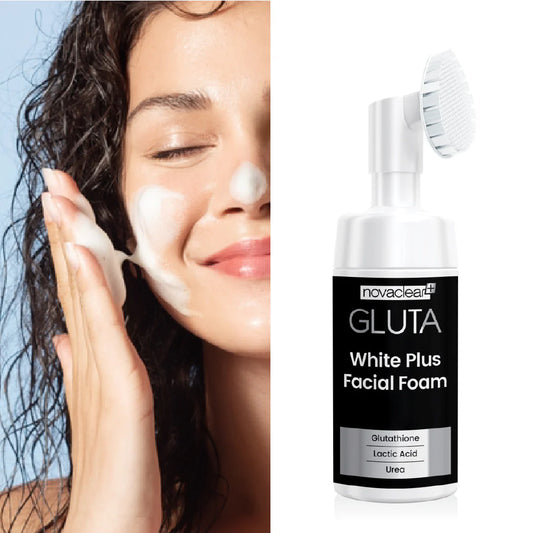 Gluta White Plus Facial Foam-غسول الوجه جلوتا وايت بلس
