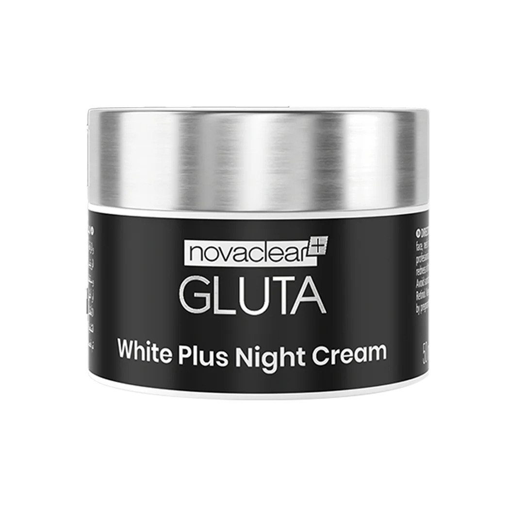 Gluta White Plus Night Cream-كريم جلوتا وايت بلس الليلي