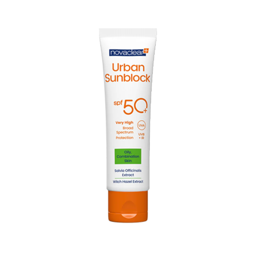 Urban Sunblock SPF 50+ Oily Skin -واقي الشمس الحضري بعامل حماية 50+ للبشرة الدهنية
