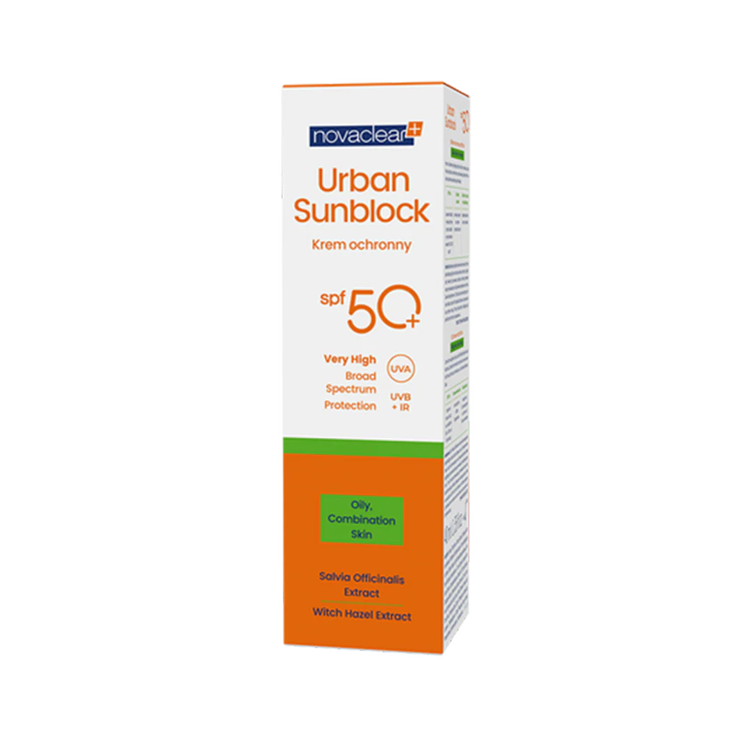 Urban Sunblock SPF 50+ Oily Skin -واقي الشمس الحضري بعامل حماية 50+ للبشرة الدهنية