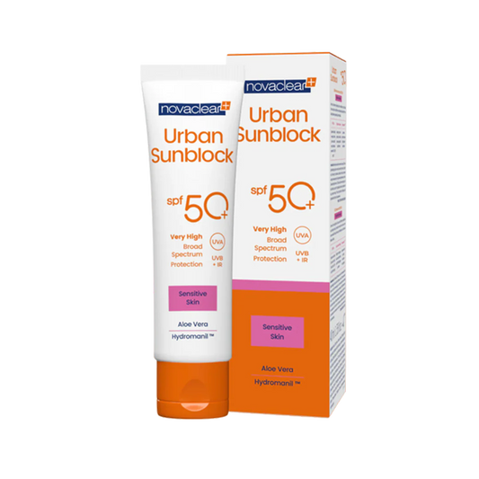 Urban Sunblock SPF 50+ Sensitive Skin -واقي الشمس الحضري بعامل حماية 50+ للبشرة الحساسة