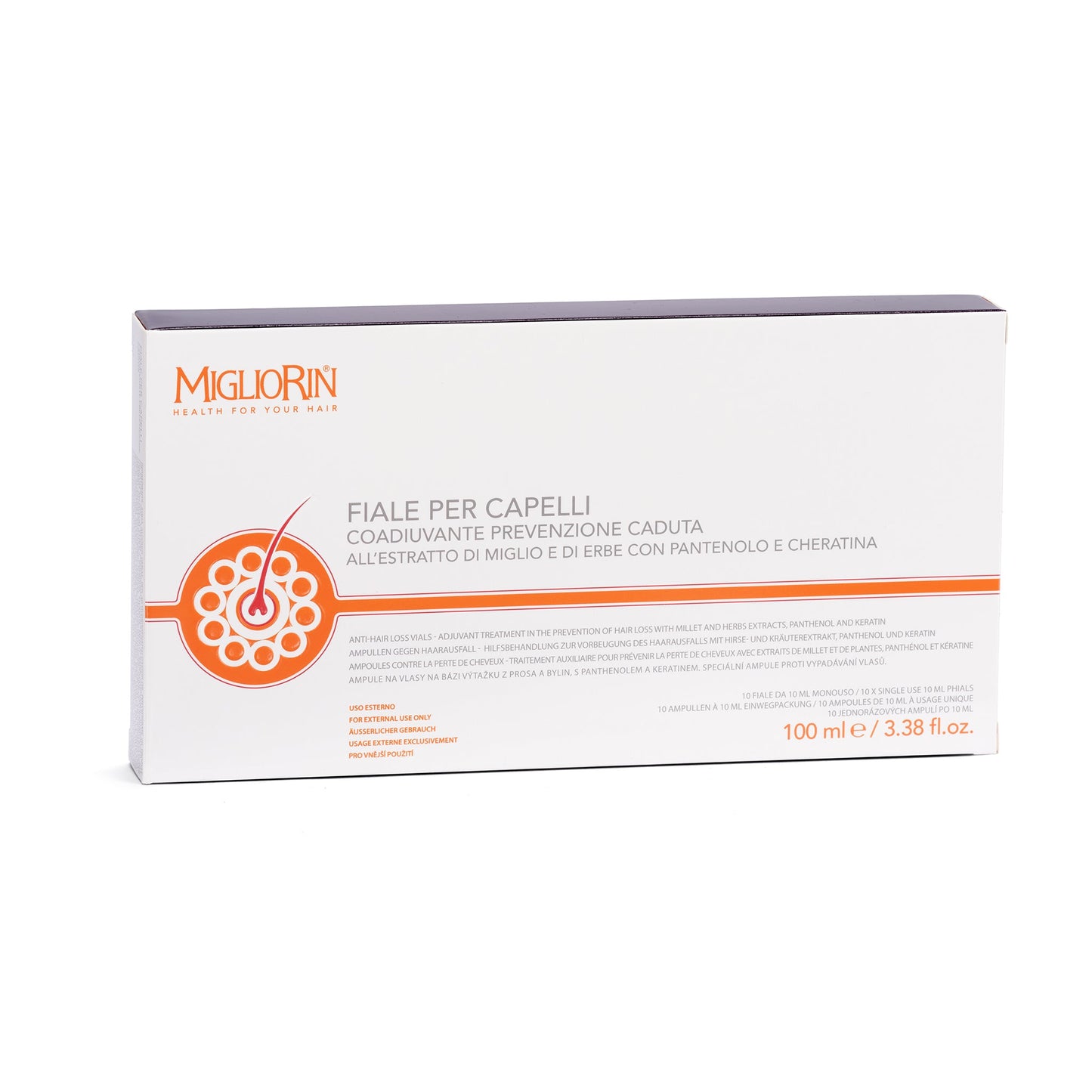 Hair treatment Vials-أمبولات علاج الشعر من ميليغورين