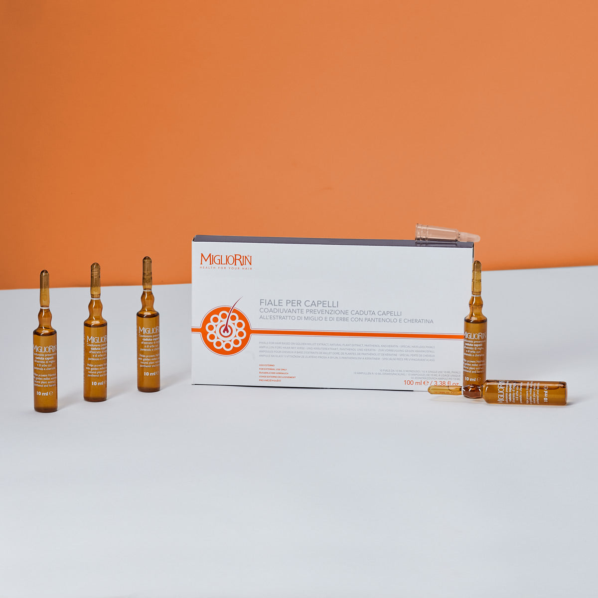 Hair treatment Vials-أمبولات علاج الشعر من ميليغورين