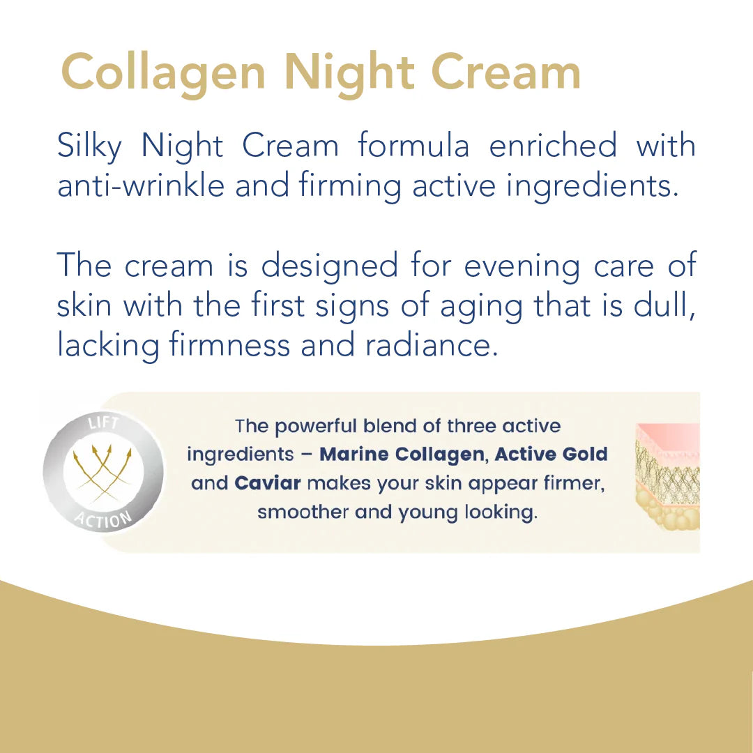Collagen Night Cream -كريم ليلي بالكولاجين